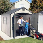 Lifetime 8 ft × 10 ft Garden Shed - Image 3